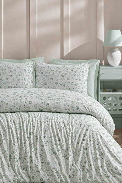 İQON Elastic Sheet Duvet Cover Set Single Size Spri̇ng Çağla