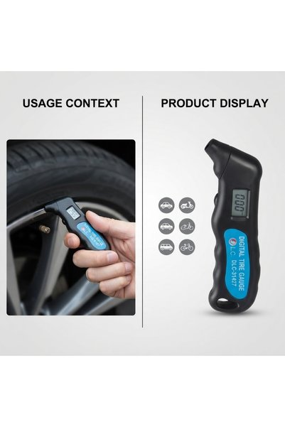 DLC Digital Tire Pressure Gauge