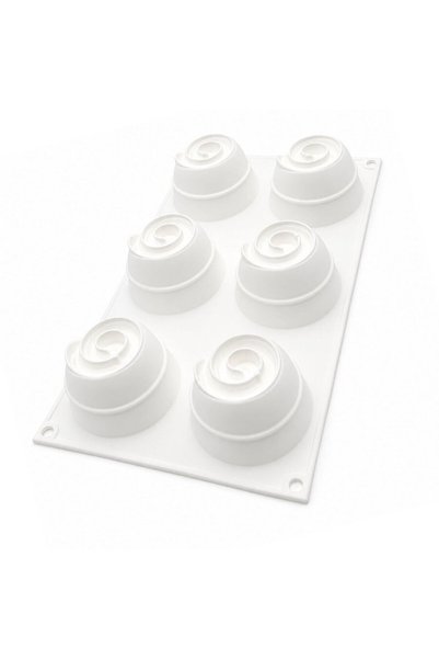 dinckitchen 3D Silicone Pastry and Dessert Mold Givré 90 ⌀ 60 X 45 mm