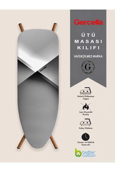 GERCELLA PRESTIGE (50x135cm) ΓΚΡΙ ΚΑΛΥΜΜΑ ΣΤΡΩΜΑΤΑΣ ΣΙΔΕΡΩΜΑΤΟΣ ΥΦΑΣΜΑ ΚΑΛΥΜΜ...