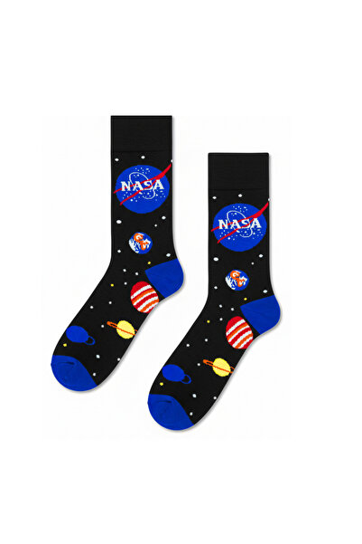CARNAVAL SOCKS 5'li Gezegenler Desenli Tasarımlı Renkli Çorap