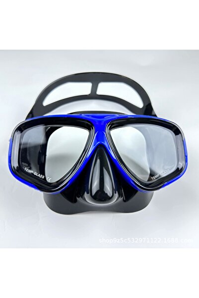 Choice1 blue Large frame adult men's and women's diving goggles, diving masks...