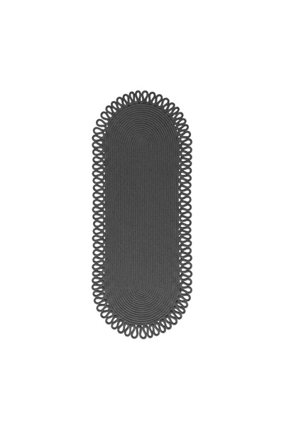 Comfort Craft Washable Wicker Runner 33X100 cm - Oval Jute Look Knitted Table...