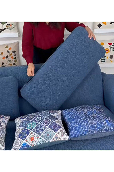 uzhanem Throw Pillow Cover Back Cushion Cover Stretchable Fabric– 45 X 45cm -...
