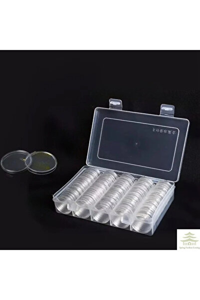 Choice1 27mm 27Mm/30Mm Transparent Coin Cases Coins Storage Capsules Protecti...
