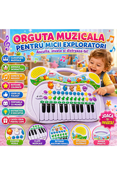 ideal STORE Orgă electronică interactivă idealSTORE World Disney Animal