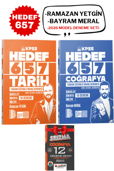 Panem Yayınları Benim Hocam Yayınları 2026 KPSS Ramazan Yetgin Tarih+Bayram M...