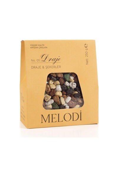 Melodi Çikolata Resital Çakıl Draje 250g