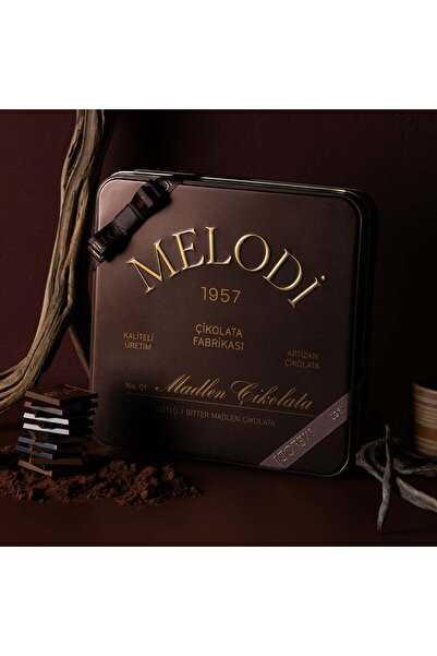 Melodi Çikolata Melodi Kalpli Metal Kutu 384g