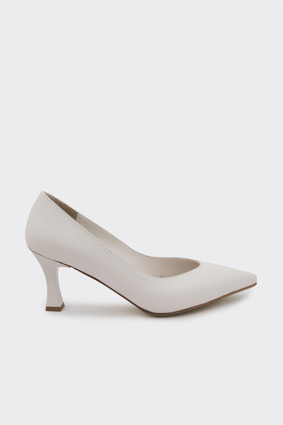 derinet Topuklu Hakiki Deri Kadın Stiletto