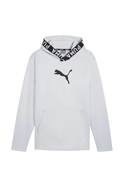 Puma Train Pwr Fleece Men's Gray Training Sweatshirt52089399