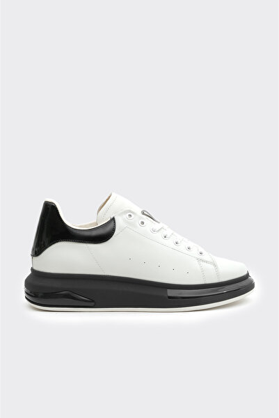 derinet Hakiki Deri Comfort Taban Erkek Sneaker