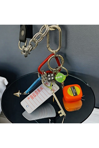 Choice A1 Multifunctional Keychain Bag Charm, Tape Measure & Compass "Maximal...