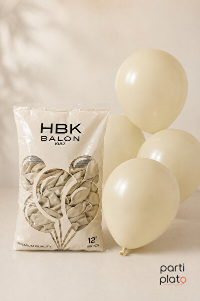 HBK Balon بالون باستيل 12 بوصة HBK رمل البحر 100 قطعة