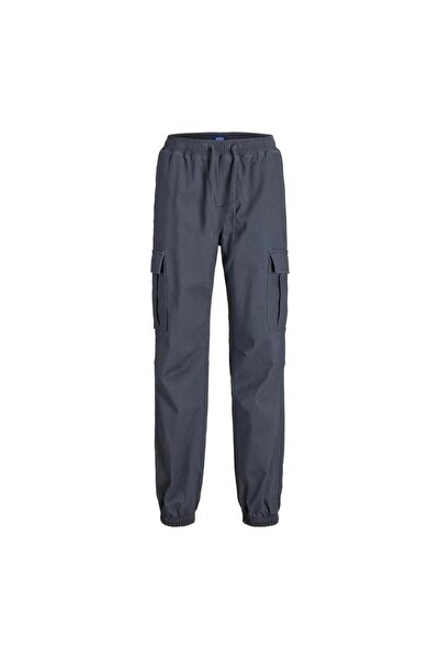 Jack & Jones Παντελόνι cargo αγόρι 12289609 "Kane Dylan" γκρι turbulence