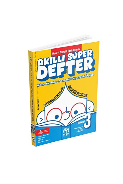 Model Eğitim Yayınları 3. Sınıf Akıllı Süper Defter Tüm Dersler