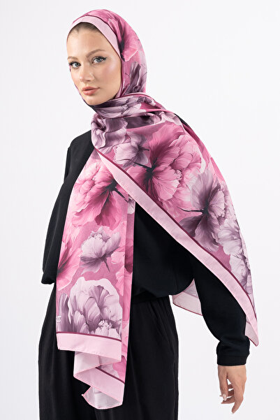 m moon scarf شال قطني بنقشة زهور، قماش مستورد، شال عالي الجودة وموسم جديد، مج...
