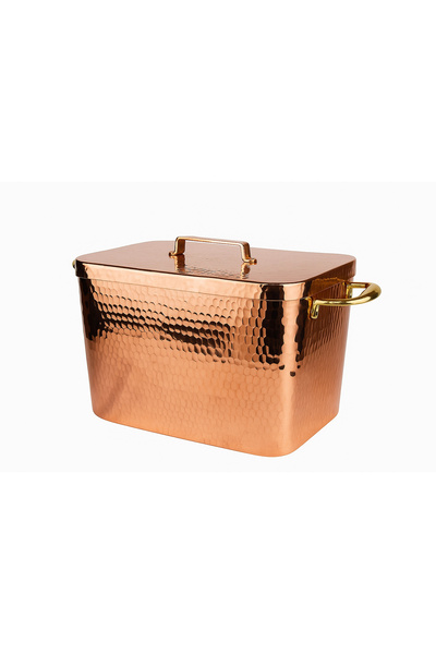 Cuvesta El Yapımı Modern Kalın 1.5mm Bakır Fırın Kazanı 32×20cm