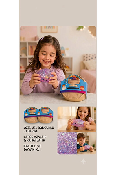 ANGELSS JEWELLERY 1 ADET KÜÇÜK BOY GÖNDERİM YAPILIR Dumpling Squishy Sürpriz ...