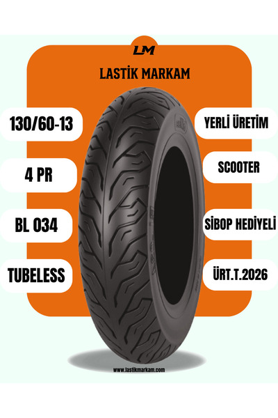 Billas 130/60-13 4KAT BL034 TL - 2026 - YERLİ ÜRÜN - SİBOP HEDİYELİ