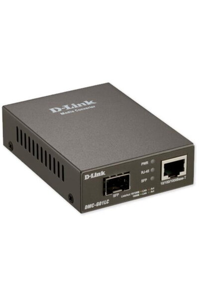D-Link Convertor media DMC-G01LC/E, Gigabit Ethernet, SFP, 1000 Mbps