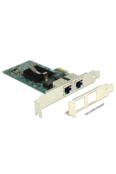 DELOCK PCI Express la 2 porturi LAN Gigabit cu chipset Intel 82576, 89944
