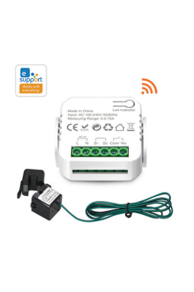 Choice Bundle1 Ewelink Smart WiFi Energy Meter Bidirection 1Way Interruptor S...