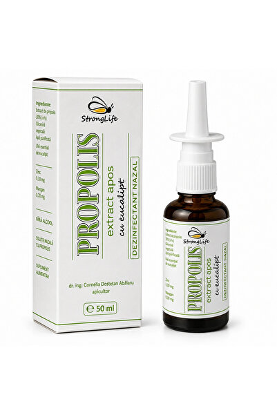 ApiCocktail Propolis cu argint coloidal și eucalipt - soluție nazală - 50 ml ...