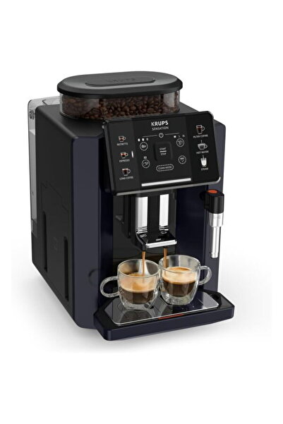 Krups Espressor automat Sensation EA910B10, 5 retete, ecran tactil, presiune ...