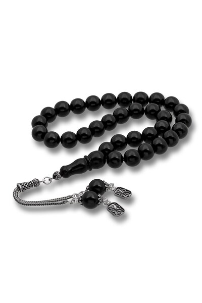Inure Jewelry 10 mm Russian Rosary with Silver Tassels