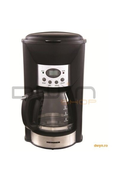 Heinner Cafetieră digitală Savory 1100D, HCM-1100D, 900W, afișaj, control ele...