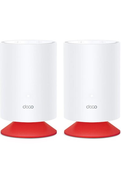 TP-LINK Sistem Mesh Wi-Fi 6 Deco Voice X20 (pachet de 2), Dual-Band, Gigabit,...