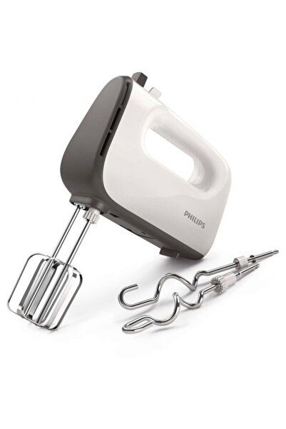 Philips Mixer de mana Viva Collection HR3740/00, 450 W, 5 viteze, Functie Tur...