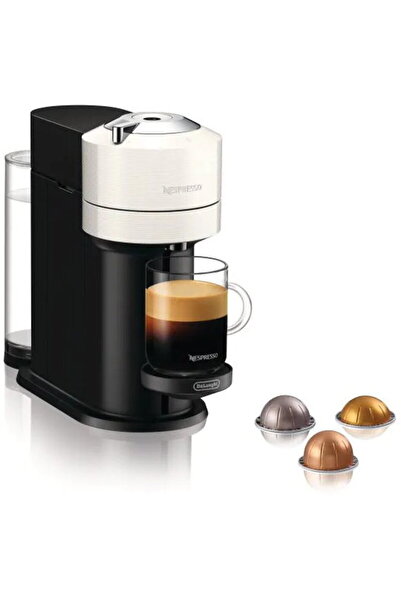 DELONGHİ Espressor cu capsule Nespresso Vertuo Next ENV120.W, 1500W, alb-negru