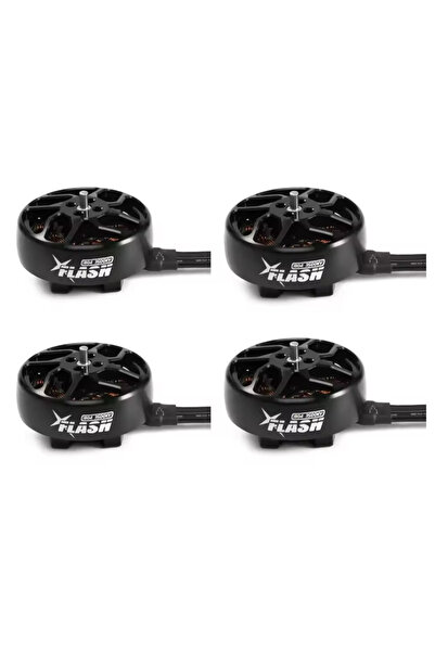 Choice1 4 قطع محركات FlyFishRC Flash 1804 3500KV بدون فرشاة، 4 قطع 1804 4S 24...