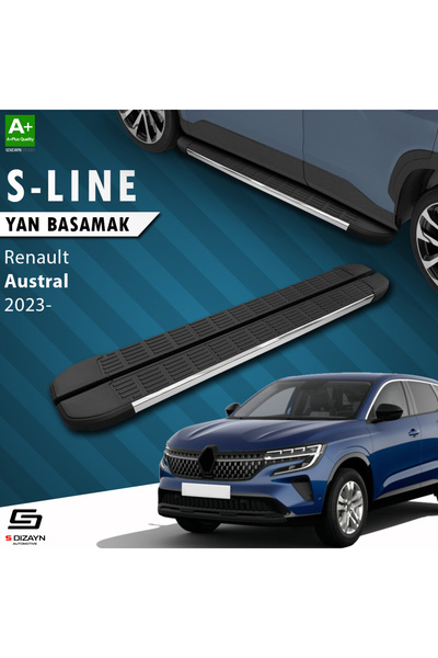 S Dizayn Renault Austral S-Line Krom Yan Basamak 183 Cm 2023 Üzeri A+ Kalite ...
