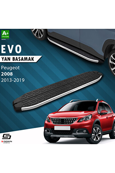 S Dizayn Peugeot 2008 Evo Krom Yan Basamak 173 Cm 2013-2019 A+ Kalite PE-281-...