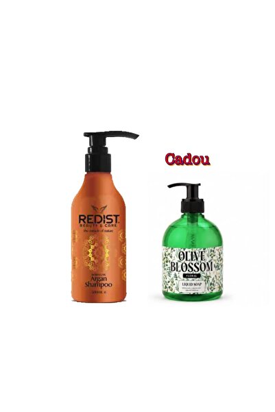 Redist Sampon cu ulei de Argan 500ml pentru păr uscat și deteriorat + Cadou s...