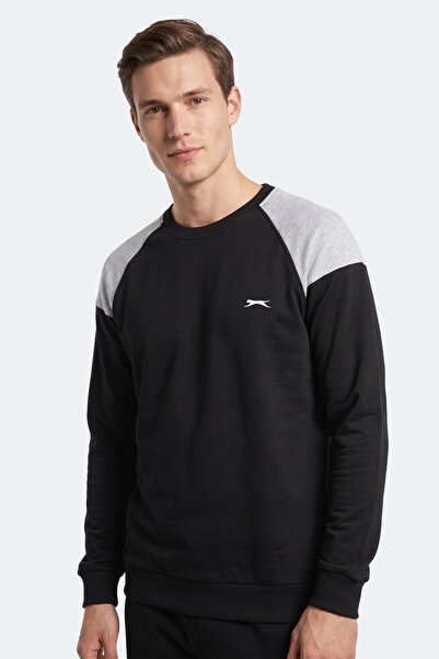 Slazenger MADE Ανδρικό Μαύρο Φούτερ