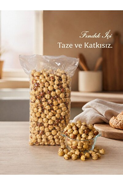 CİNİVİZ SHOP Özenle Kavrulmuş Taze İç Fındık Vakumlanmış 500 gr