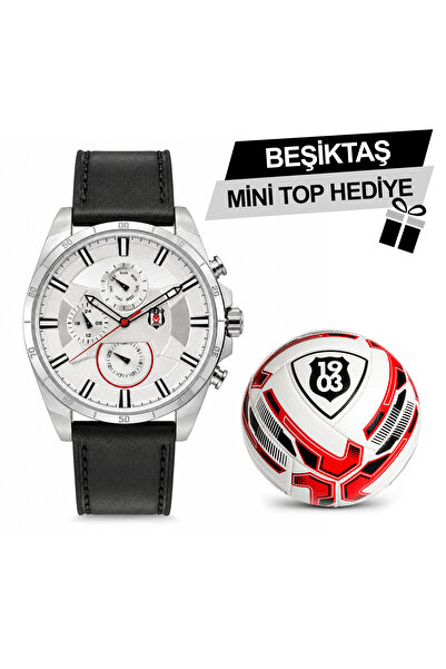 Beşiktaş Lisanslı Kol Saati B01919P-02 - BJK Mini Top Hediyeli