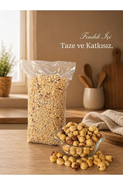 CİNİVİZ SHOP Özenle Kavrulmuş Vakumlanmış Taze İç Pirinç Fındık 500 gr