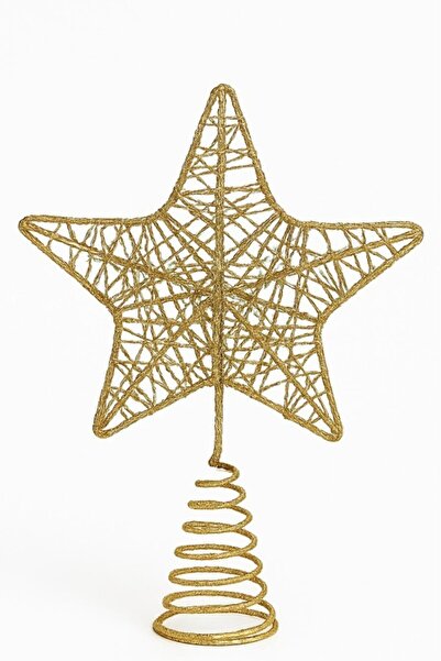 BeySüS Christmas Pine Tree Tepeliği Wire Tepeliği Gold
