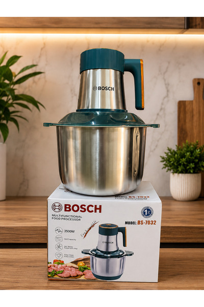 Bosch 5L Profesyonel Mutfak Robotu Çok Amaçlı Doğrayıcı /Paslanmaz Çelik 3500W
