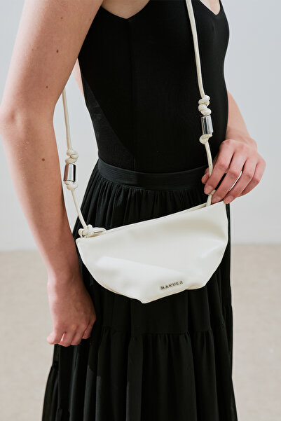 Manuka Elora Binding Detail Bag Vanilla