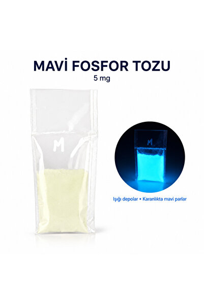 cnk craft shop 5gr Epoksi Fosfor Tozu , Karanlıkta Parlayan Toz, Epoksi Fosfo...