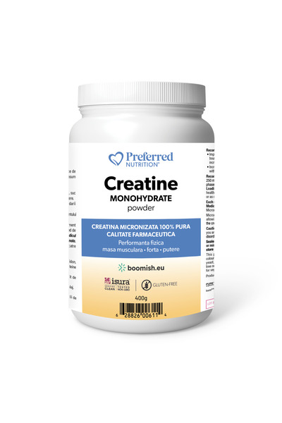 Preferred Nutrition Creatine Monohydrate pentru creșterea performanței fizice...