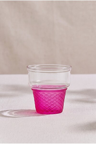 Paşabahçe Mini Kornet Dondurmalık Pembe