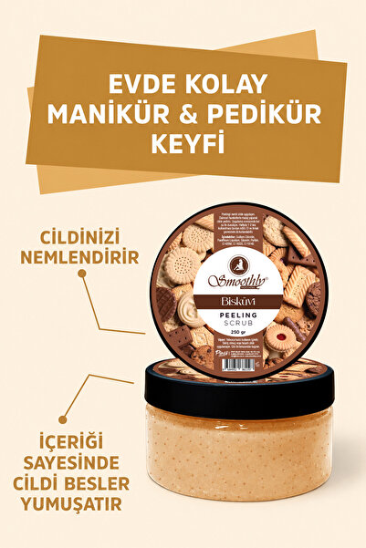 Smoothly Bisküvi Aromalı Canlandırıcı & Yumuşatıcı El Ayak Ve Vücut Bakım Pee...