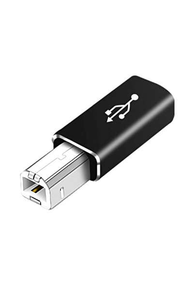 Choice محول USB B ذكر إلى USB Type C أنثى من NNBILI أسود مستقيم لمحول الماسح ...